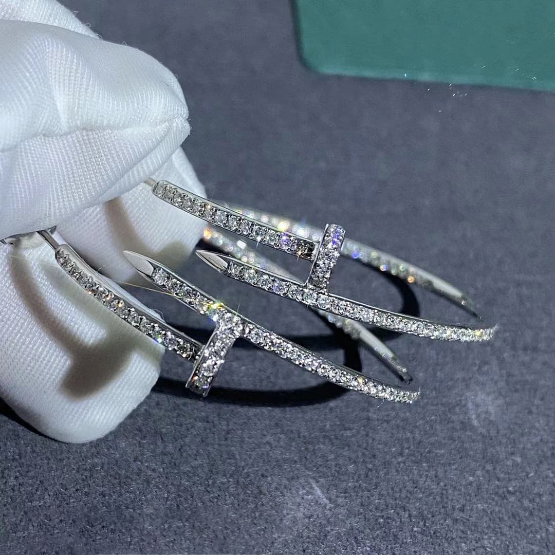 Серьги Cartier Juste Un Clou, 1,17ct 6