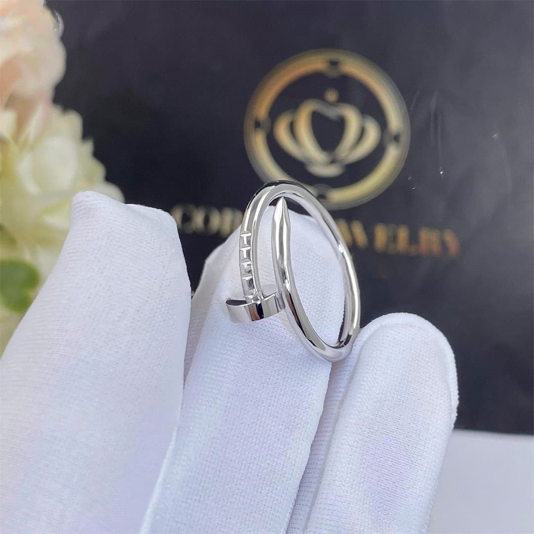 Кольцо Cartier, белое золото 4