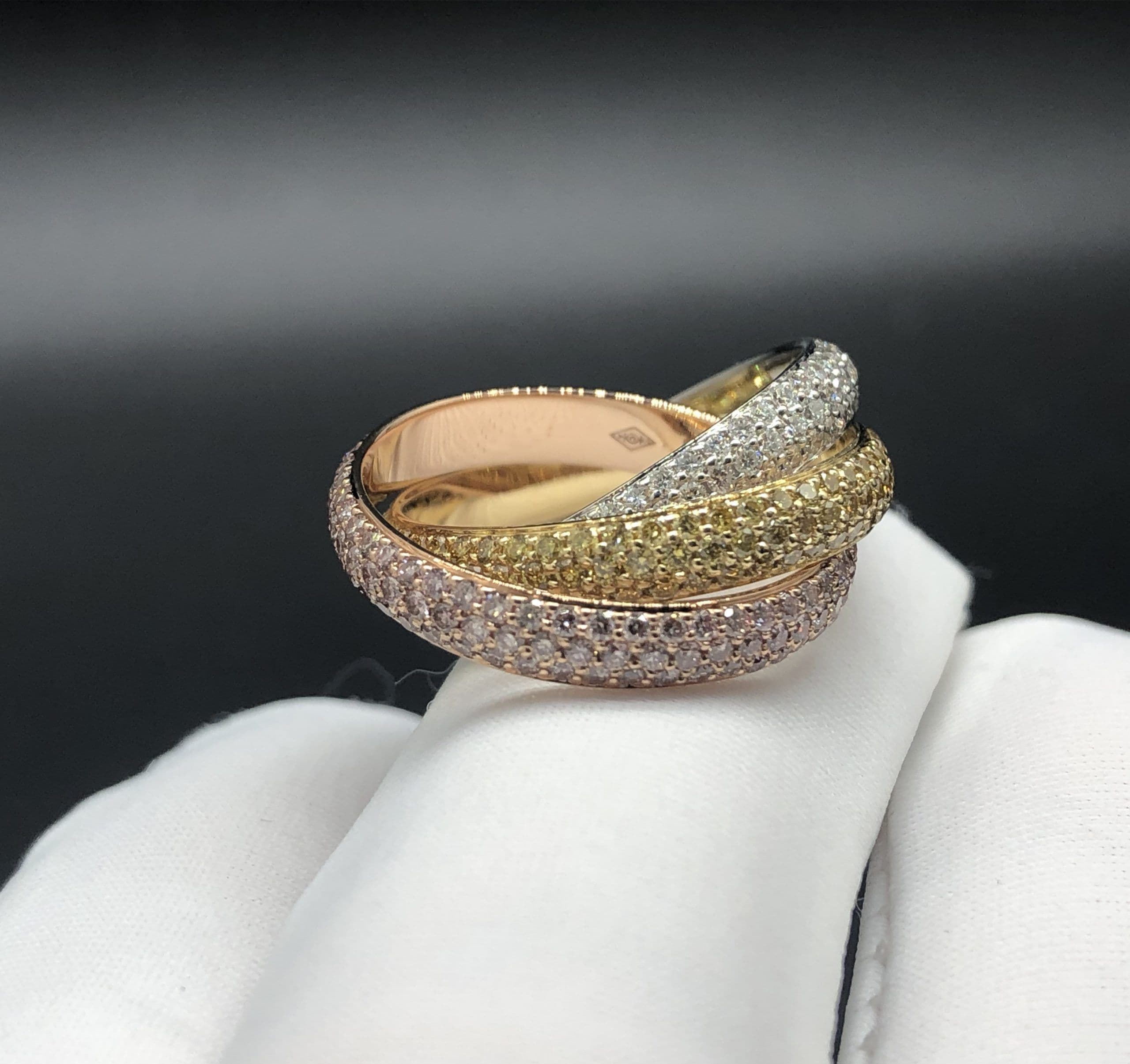 Кольцо Cartier Trinity 1