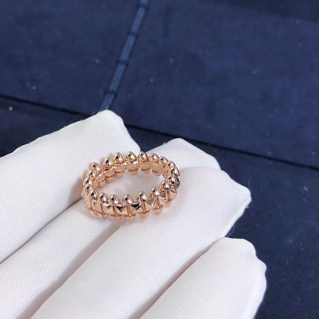 Кольцо Clash de Cartier розовое золото 2