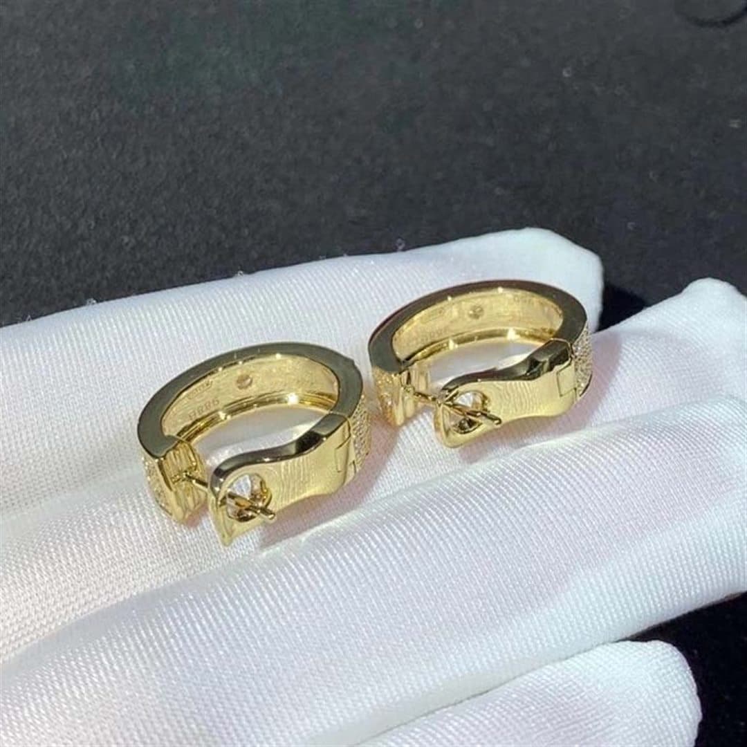 Серьги Cartier Love Hoop 5