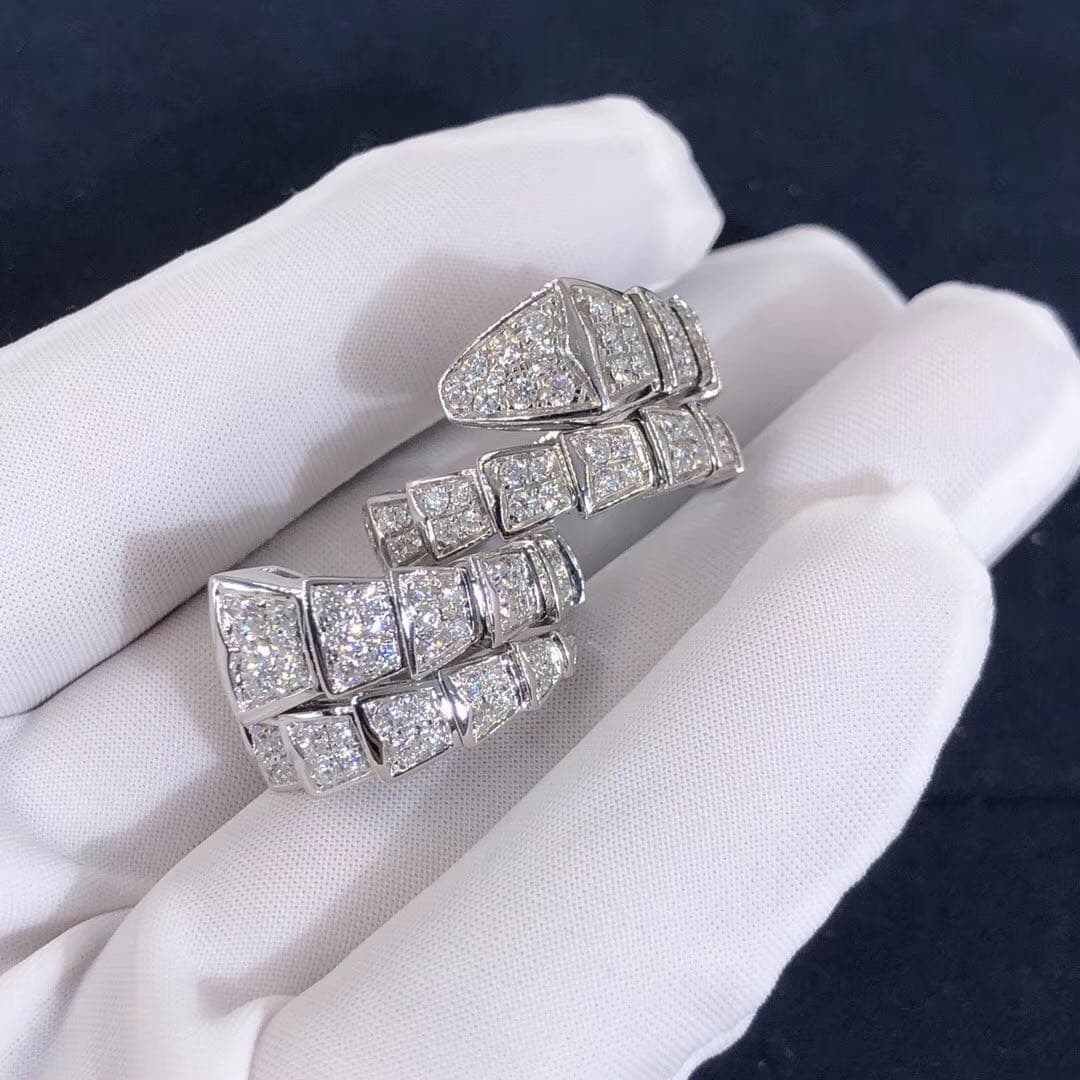 Кольцо Bvlgari из золота с бриллиантами 1.27ct 2