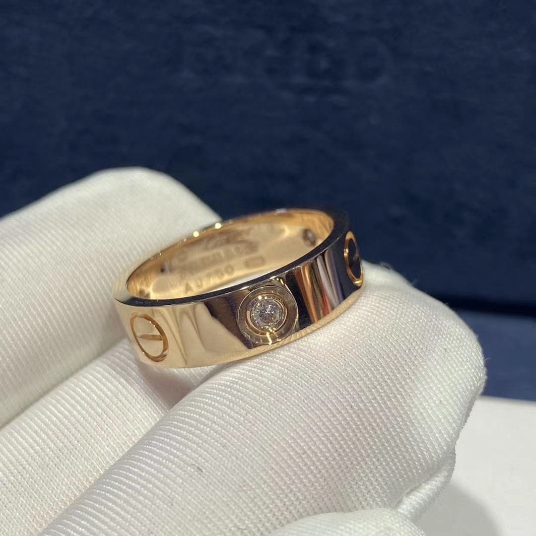 Кольцо Cartier Love, 0,22 ct 1