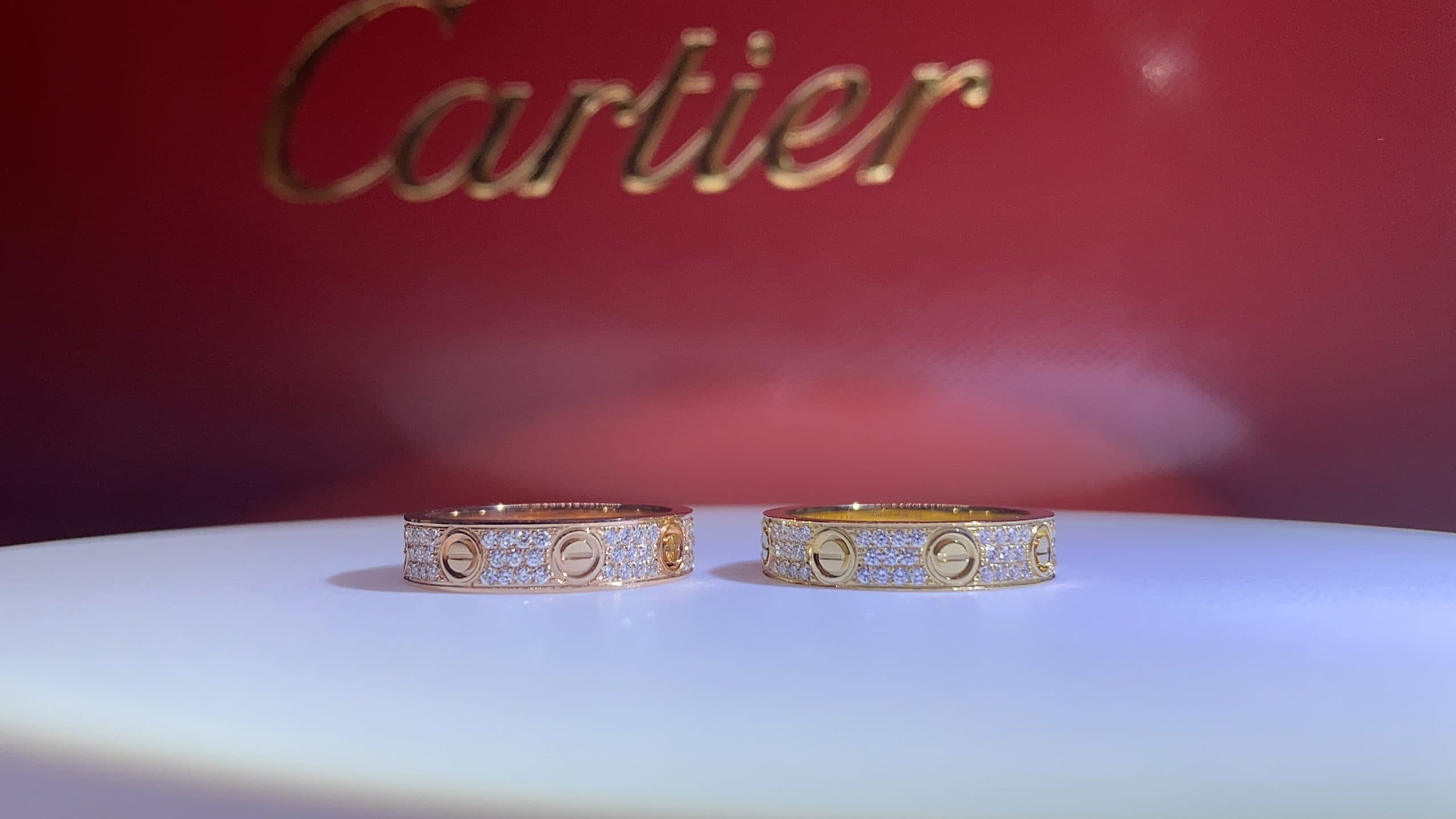Обручальное кольцо Cartier Love Ring, 0,31ct 3