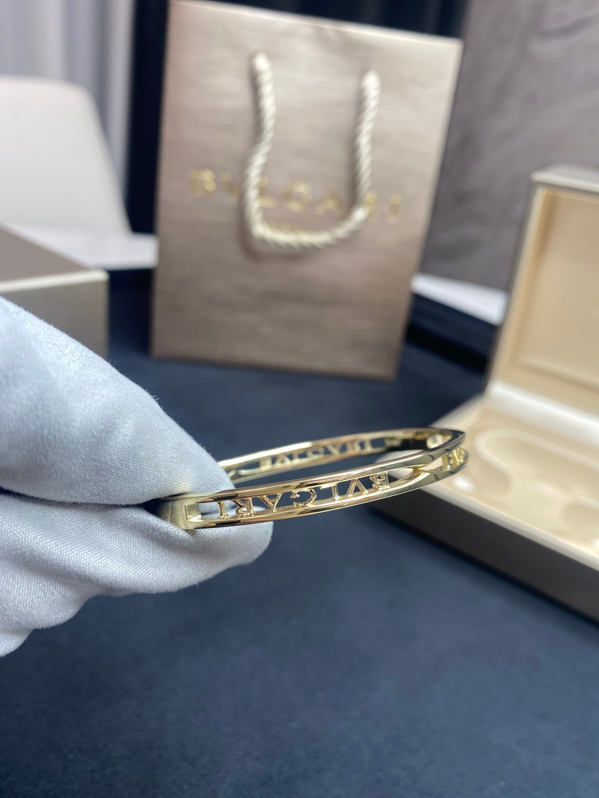 Браслет Bulgari желтое золото 6