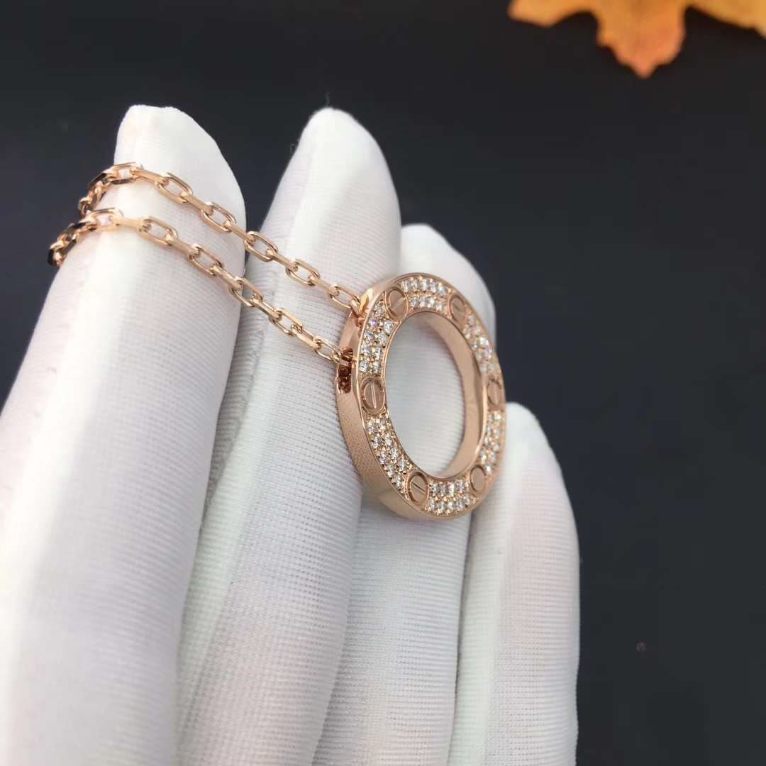 Колье Cartier с бриллиантами 0,3ct 6