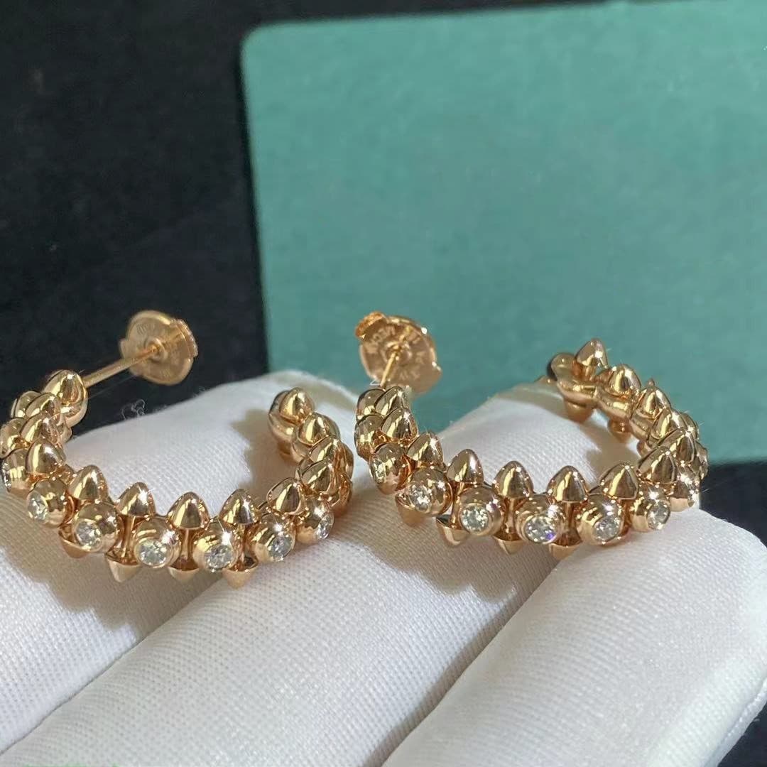 Серьги Cartier Clash с бриллиантами 0,5ct 5