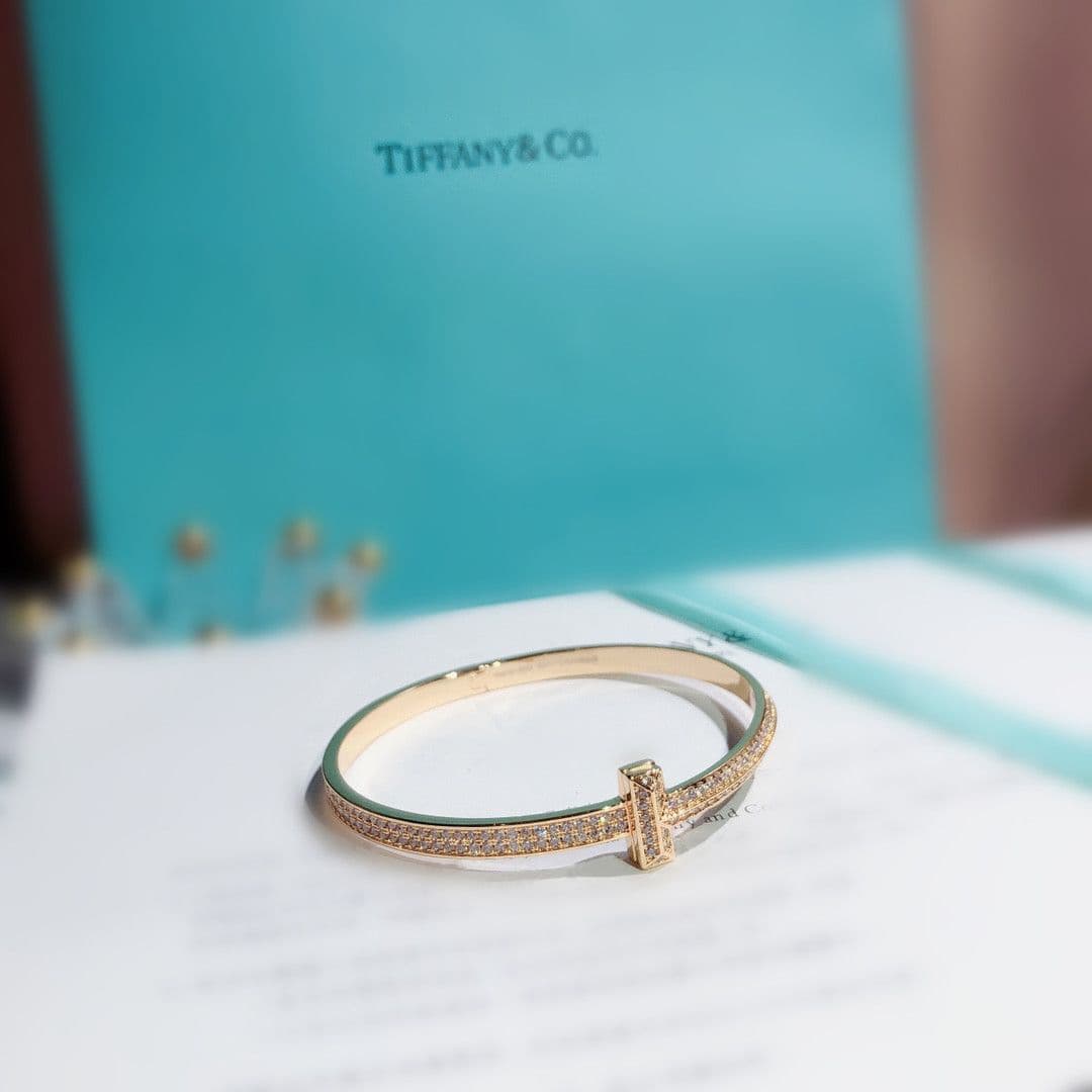 Широкий браслет Tiffany T1 4