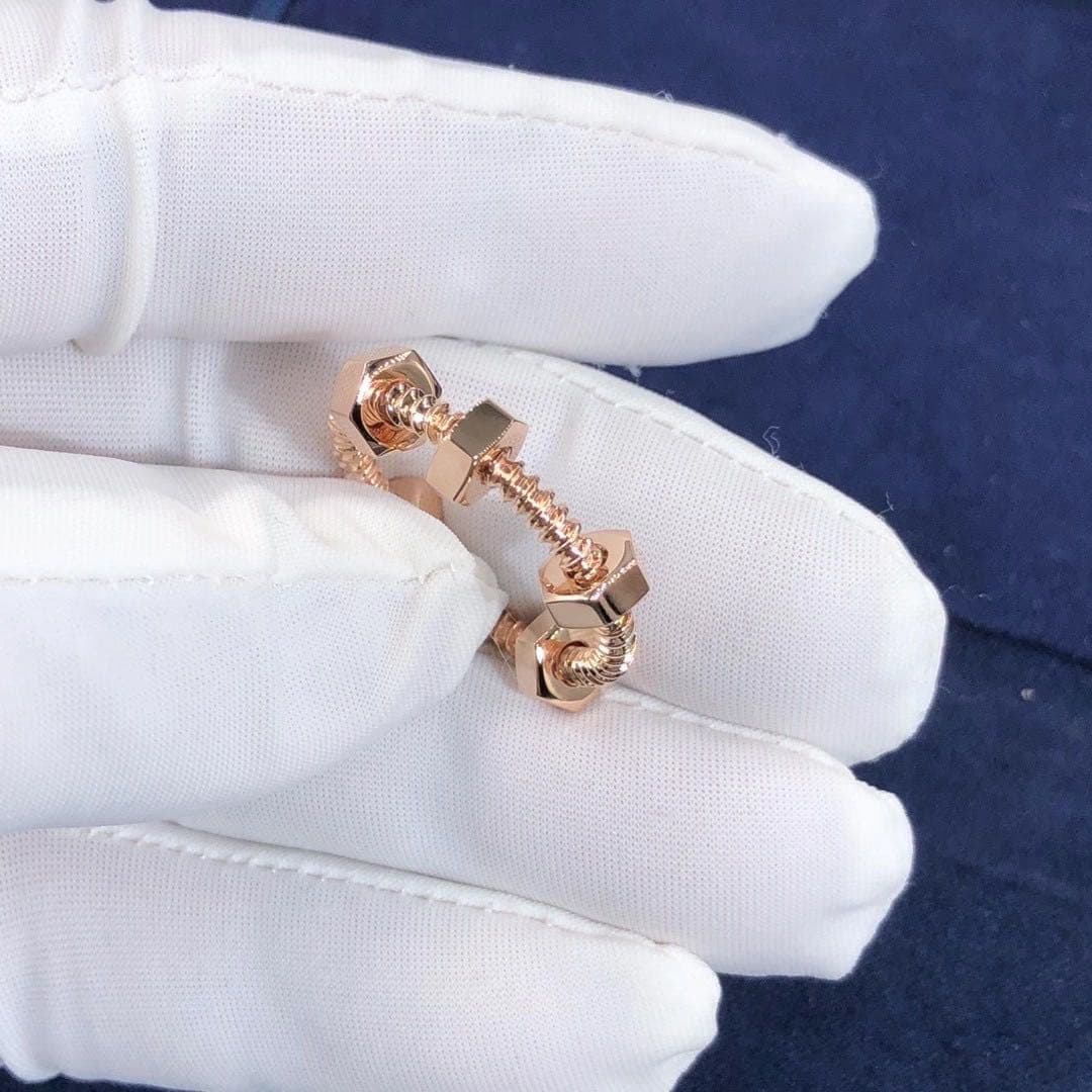 Кольцо Ecrou De Cartier розовое золото 5