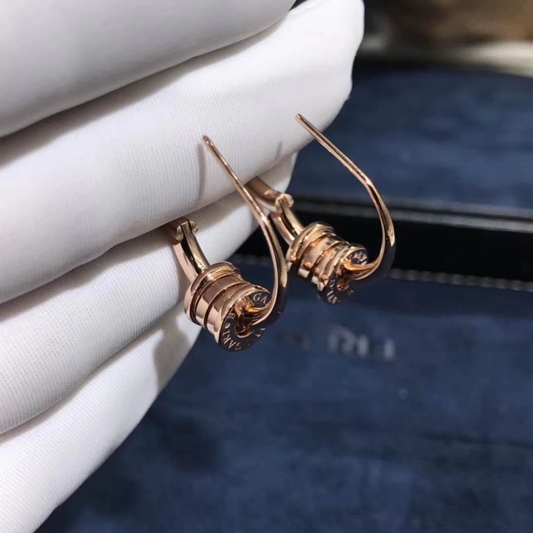 Серьги Bvlgari B.zero1 из золота 585 пробы