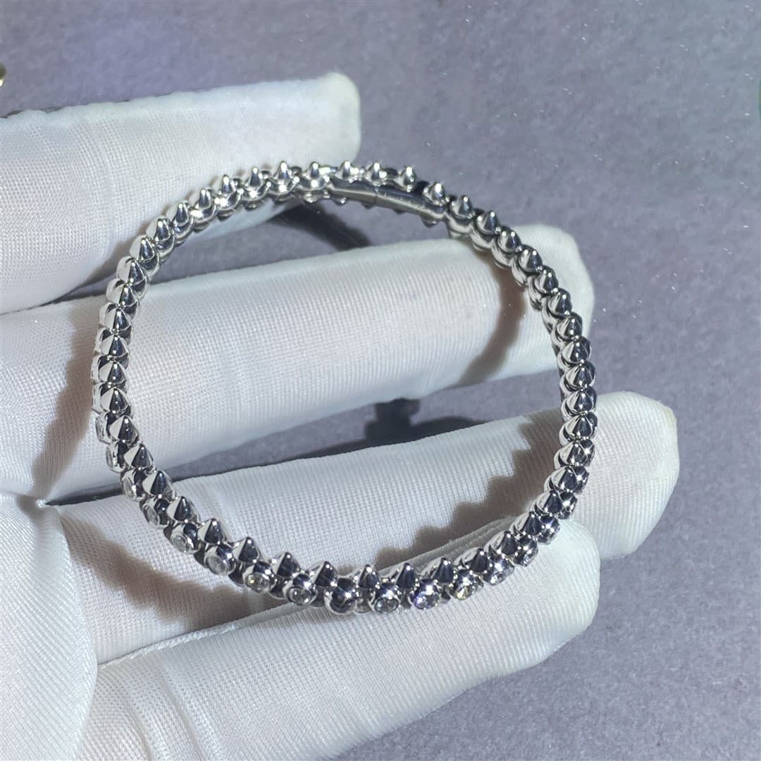 Браслет Cartier Clash De Cartier, белое золото, 1,54ct 3