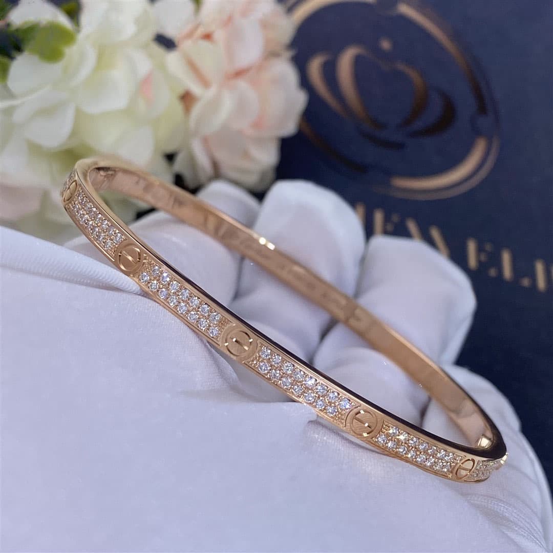 Браслет Cartier Love, маленькая модель 0,95ct 6