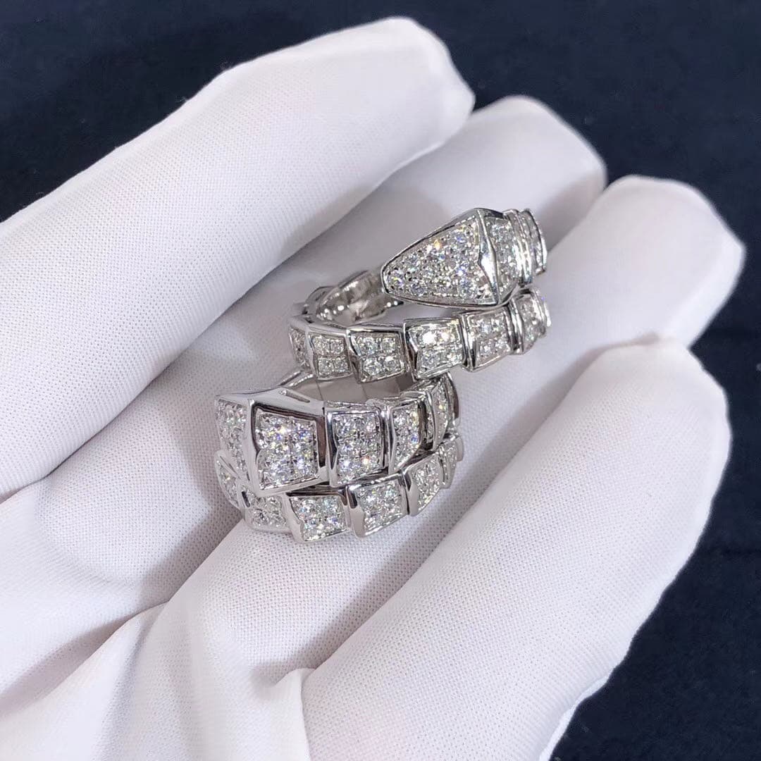 Кольцо Bvlgari из золота с бриллиантами 1.27ct 1