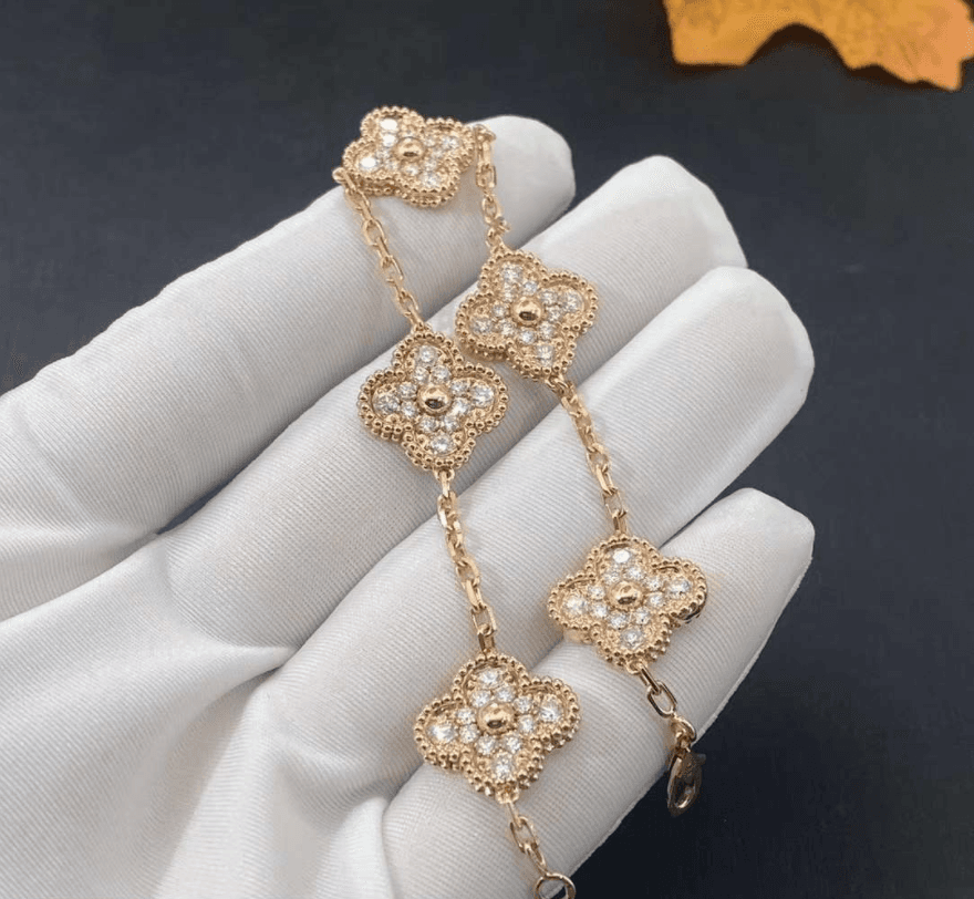 Браслет Van Cleef & Arpels Vintage Alhambra, 2.36ct 2