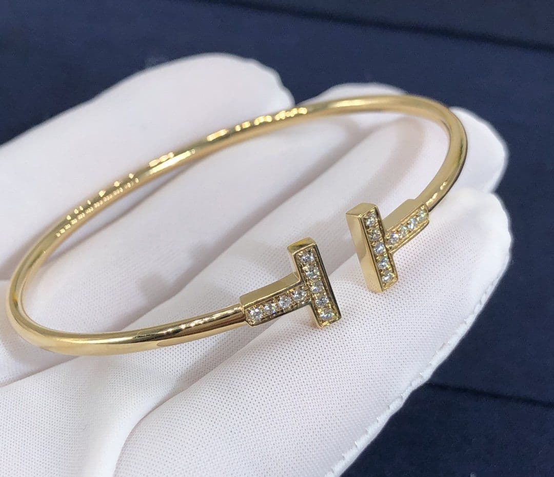 Браслет Hot Tiffany T Wire, 0,23 ct