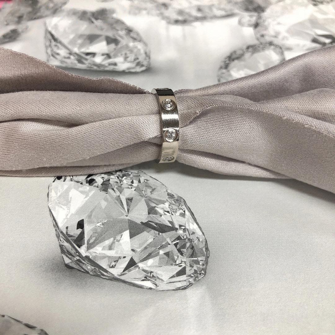 Обручальное кольцо Cartier Love, 8 бриллиантов, 0,19ct 2