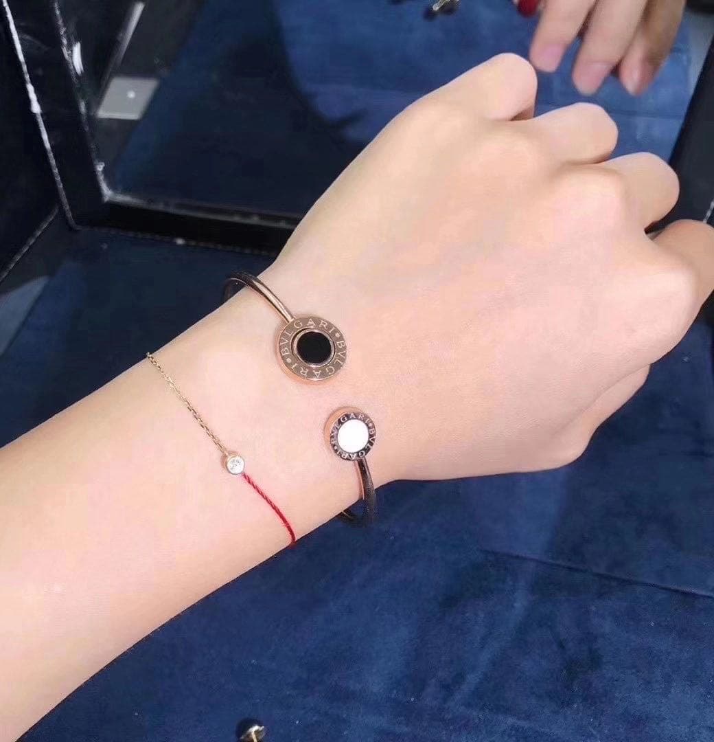 Браслет Bvlgari перламутр, малахит 3
