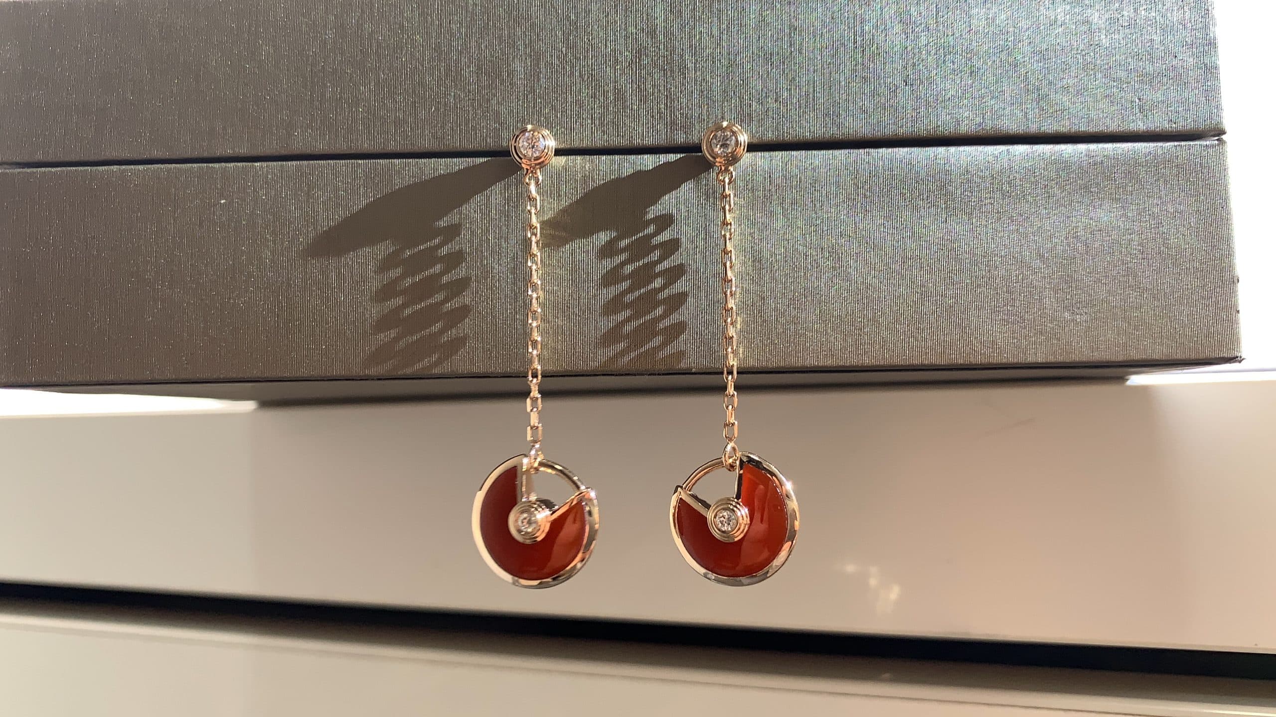 Серьги Amulette de Cartier, 0,23ct 1