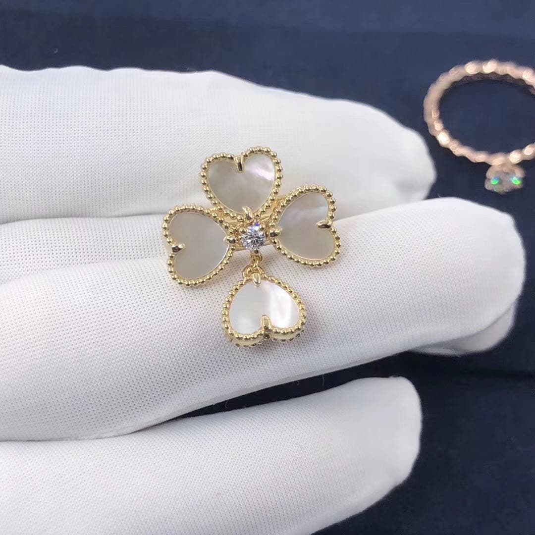 Кольцо Van Cleef & Arpels, 0.08ct