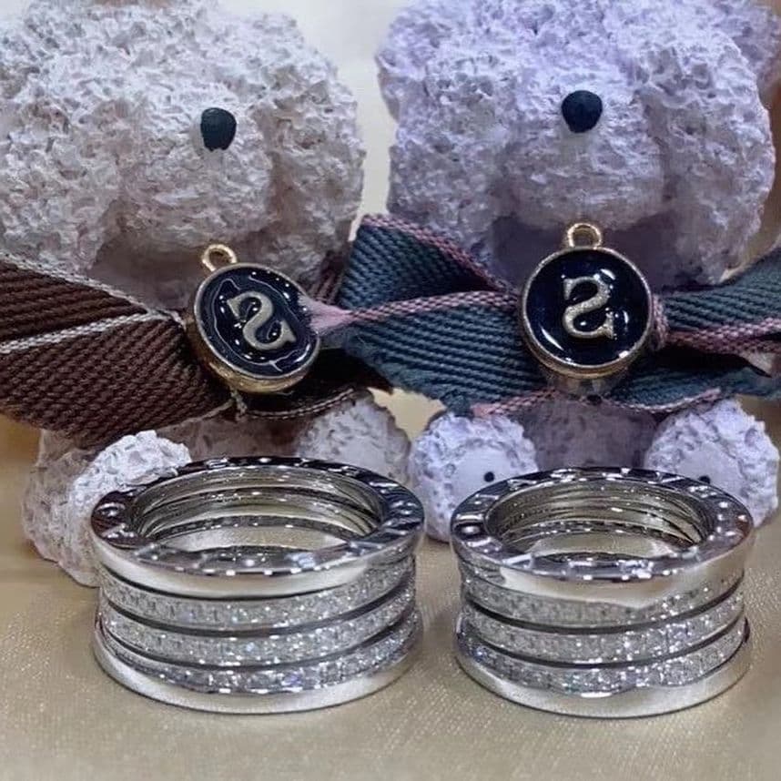 Кольцо Bvlgari с бриллиантами