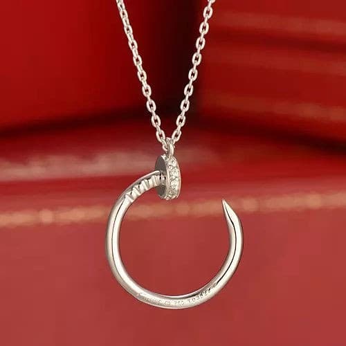 Колье Cartier Juste un Clou, белое золото 585 пробы 3