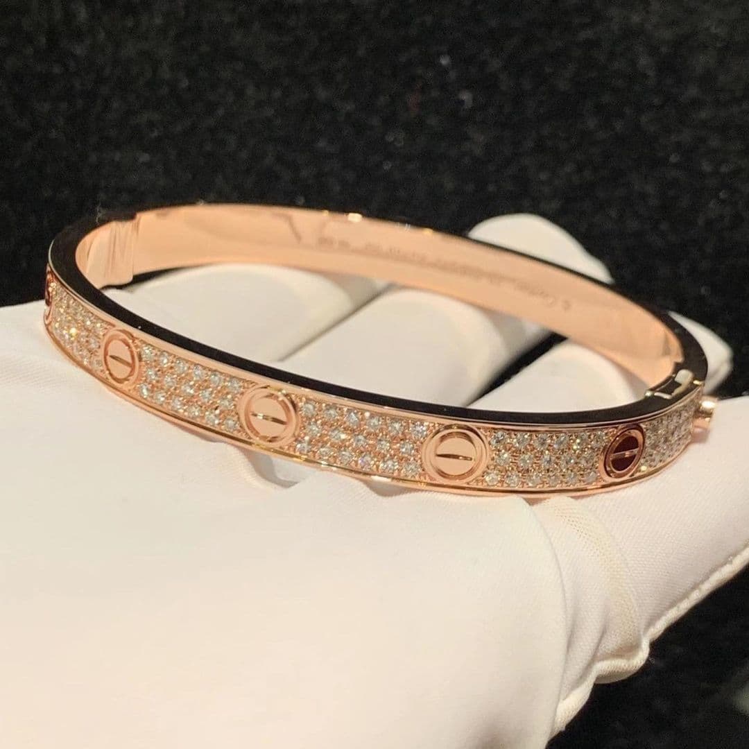 Браслет Cartier Love, каратность 1,99 2