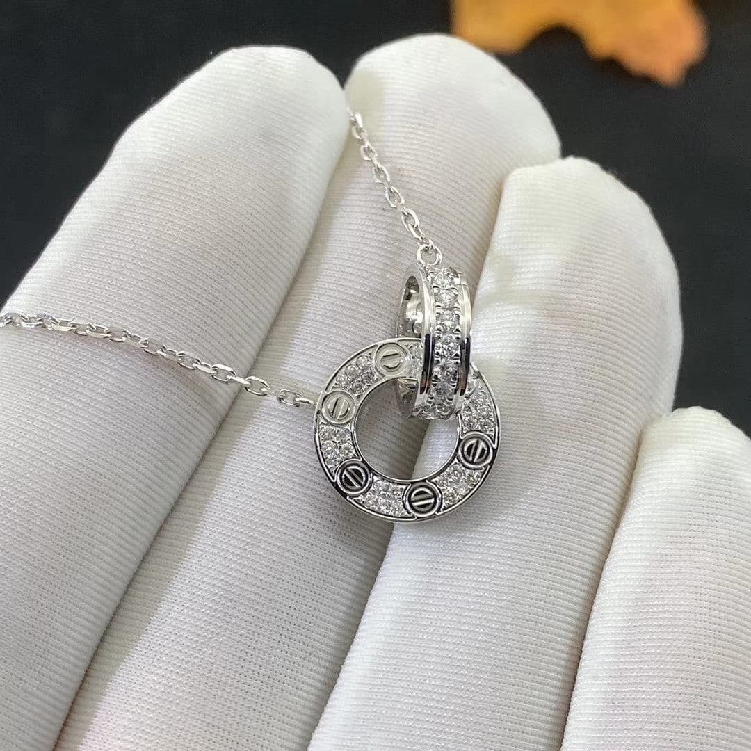 Колье Cartier с бриллиантами 0,29ct 6
