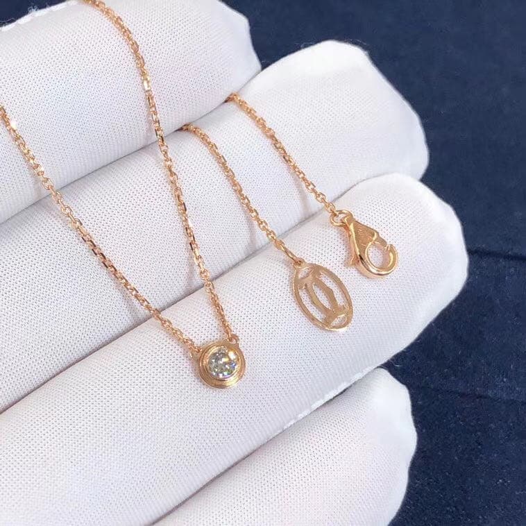 Подвеска Cartier D'AMOUR розовое золото 3