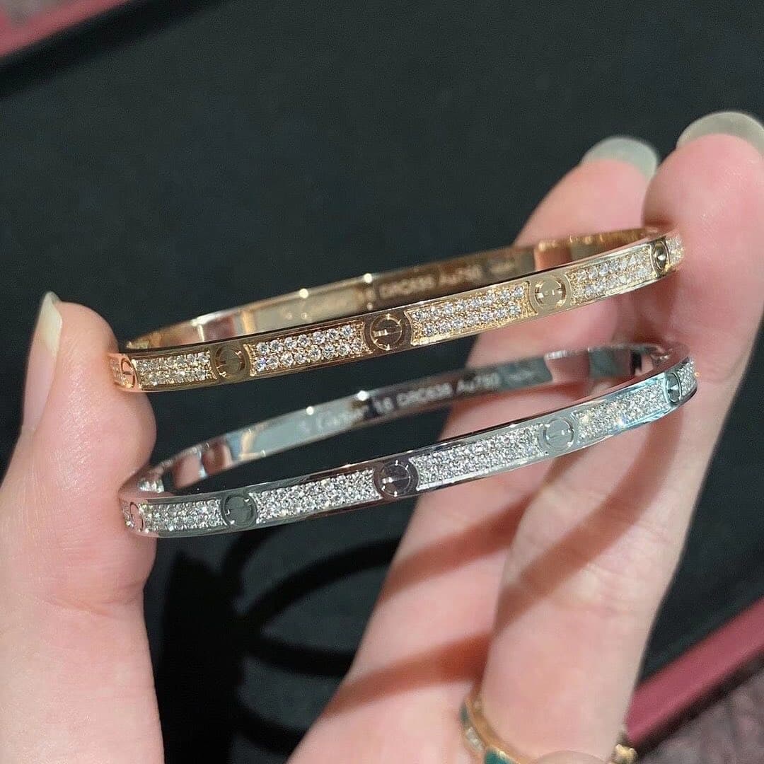 Cartier Браслет бриллиантовый паваж 0,95 ct 2