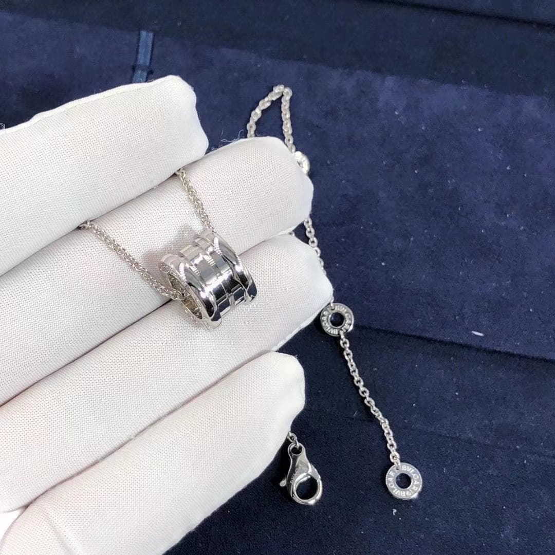 Подвеска Bulgari B.zero1 белое золото 8