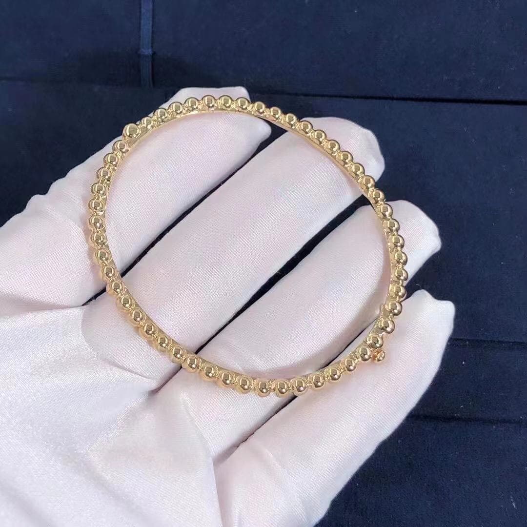 Браслет Van Cleef & Arpels Perlée Pearls of Gold желтое золото 4