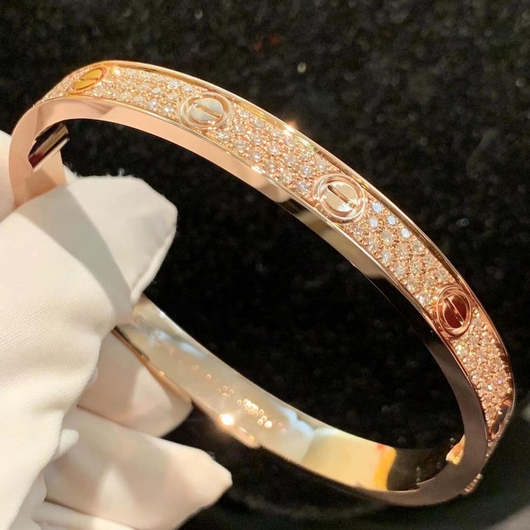 Браслет Cartier Love, каратность 1,99 1