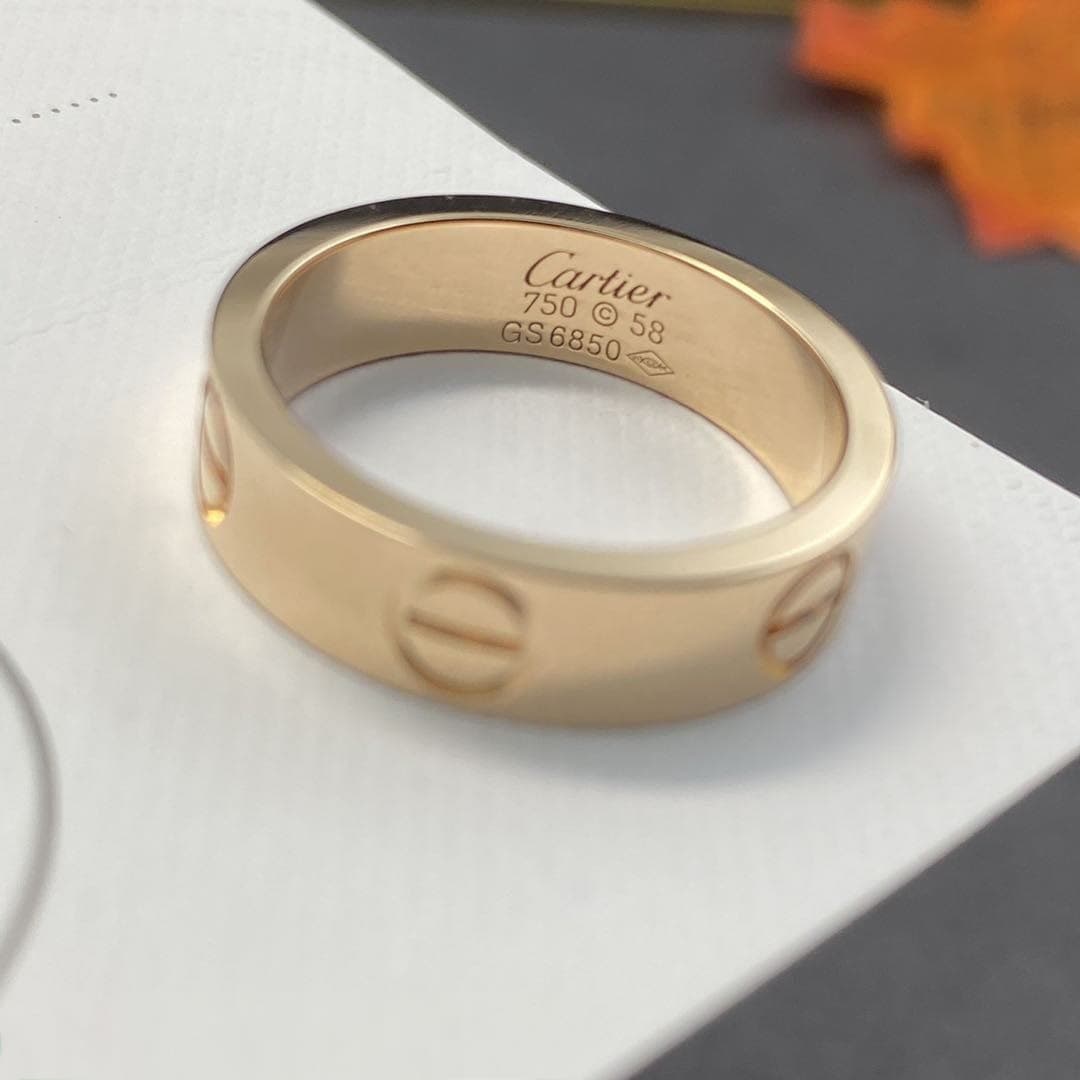 Кольцо Cartier Love из золота 585 пробы 4