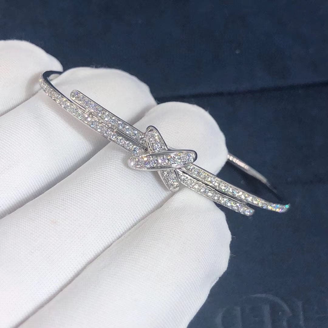 Браслет Chaumet Jeux De Liens белое золото, бриллианты 7