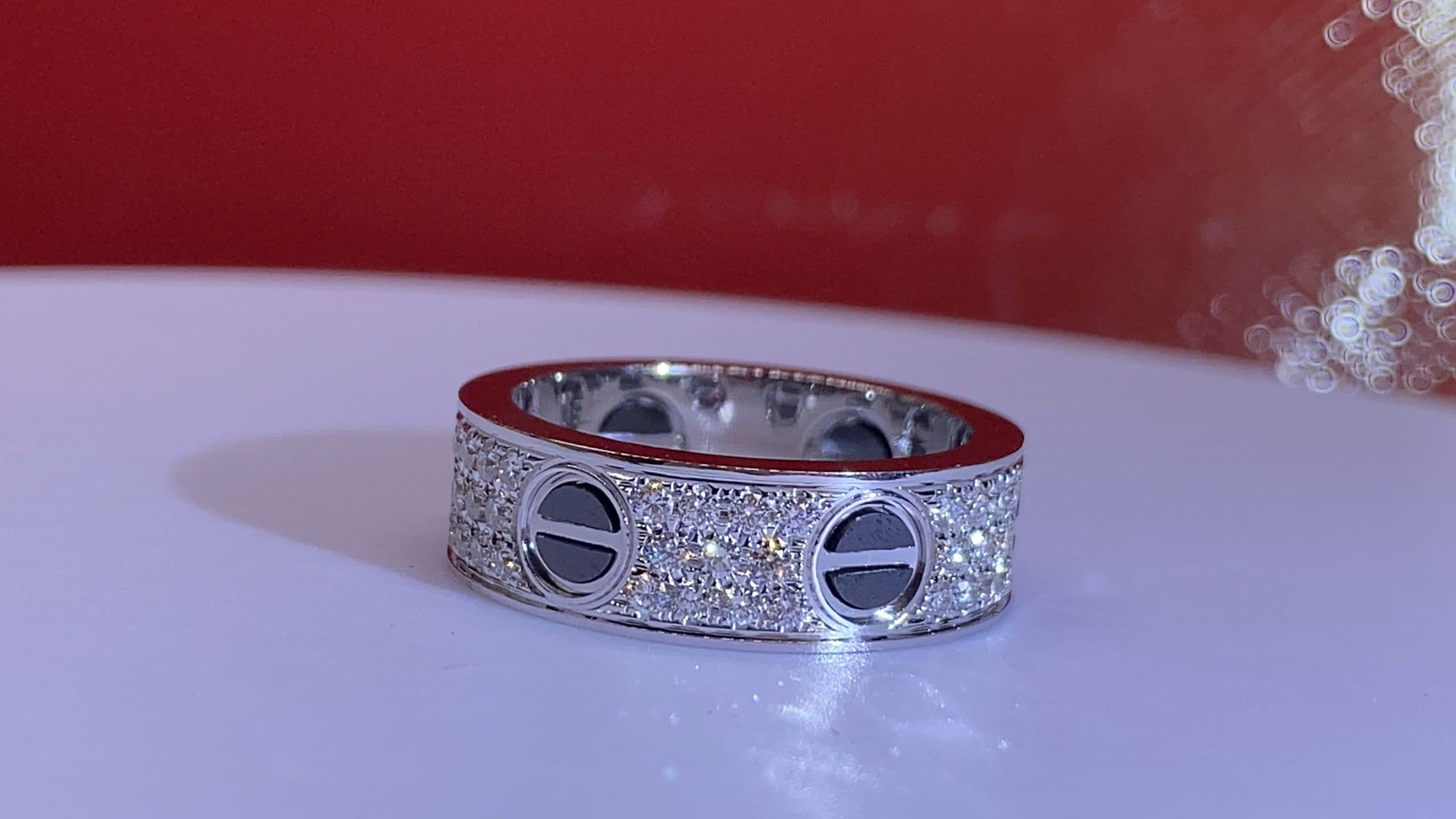 Кольцо Cartier Love, 0,74ct 4