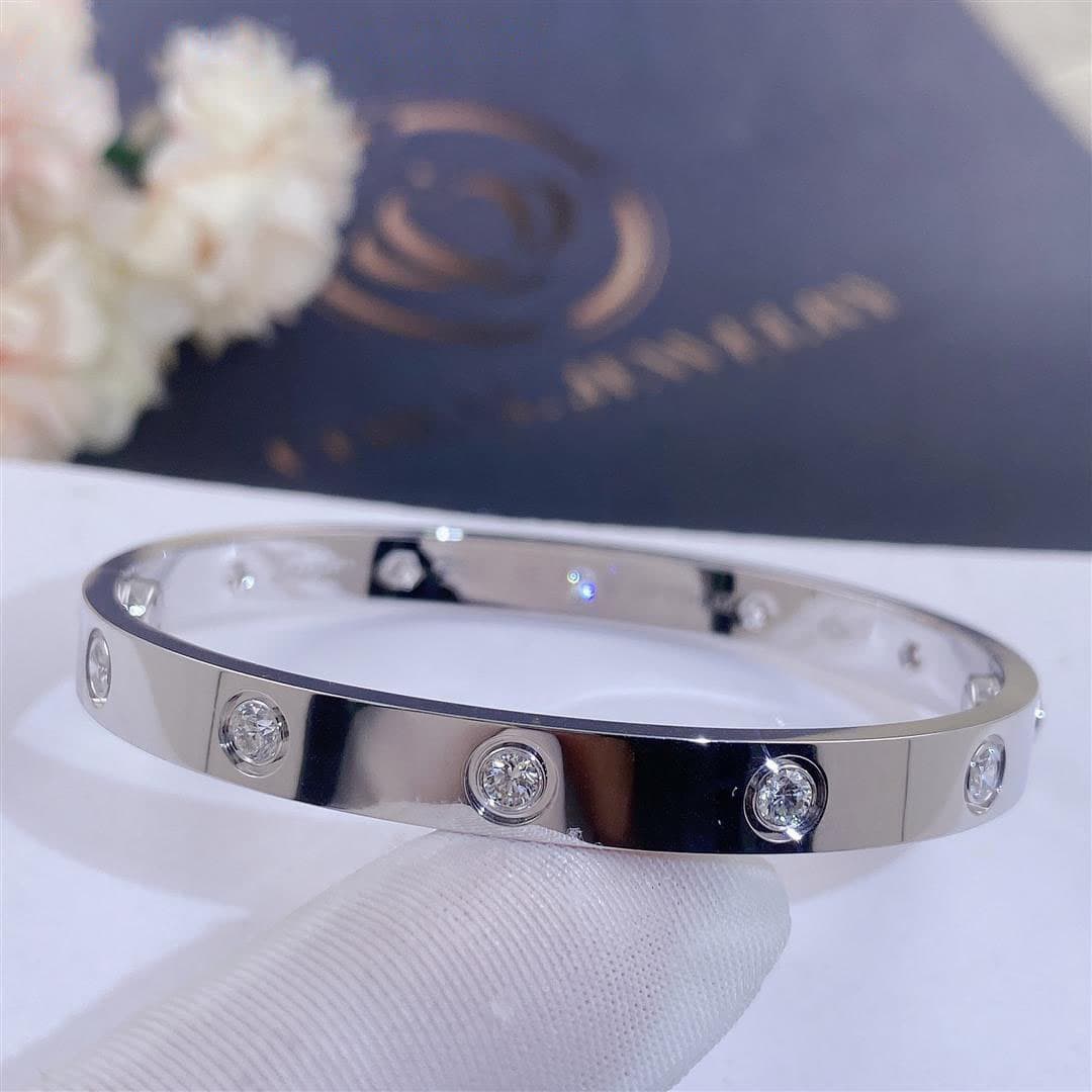 Браслет Cartier Love, 10 бриллиантов 0,93ct 3