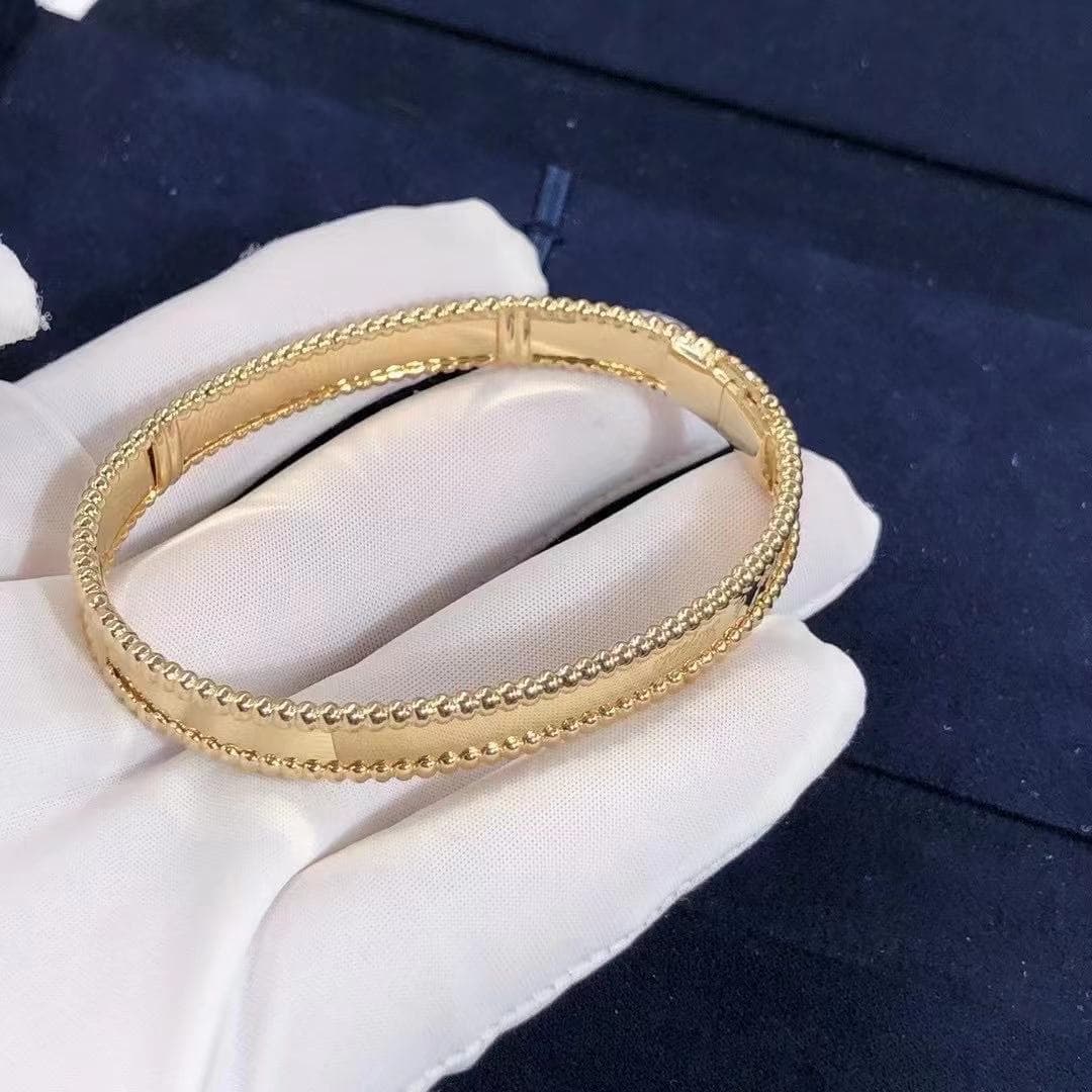 Браслет Van Cleef & Arpels Perlée желтое золото 3