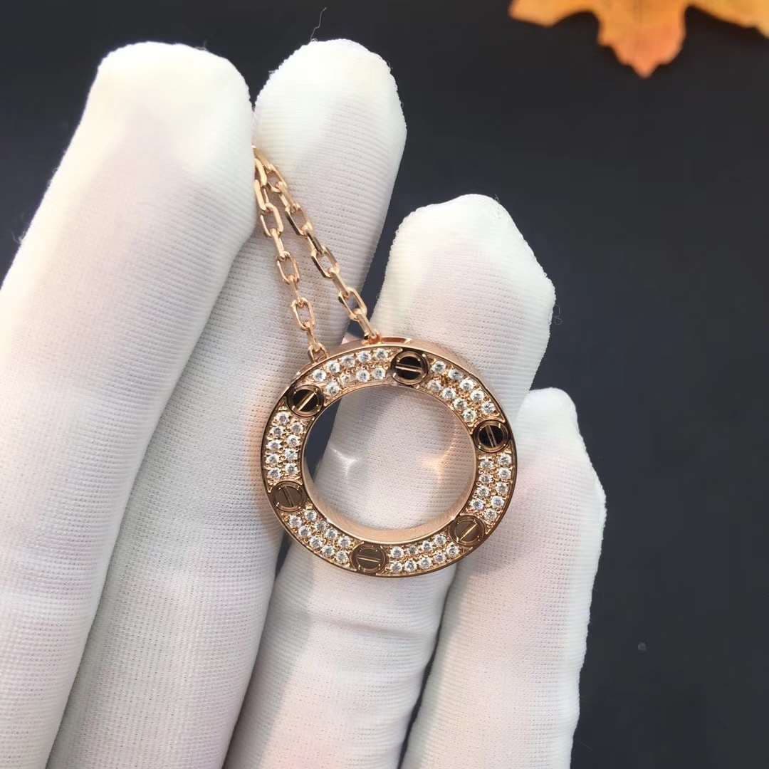 Колье Cartier с бриллиантами 0,3ct 5