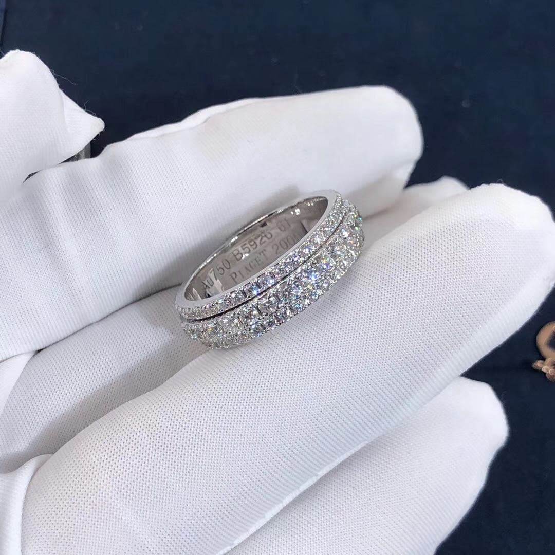 Кольцо Piaget Possession из белого золота, 2ct