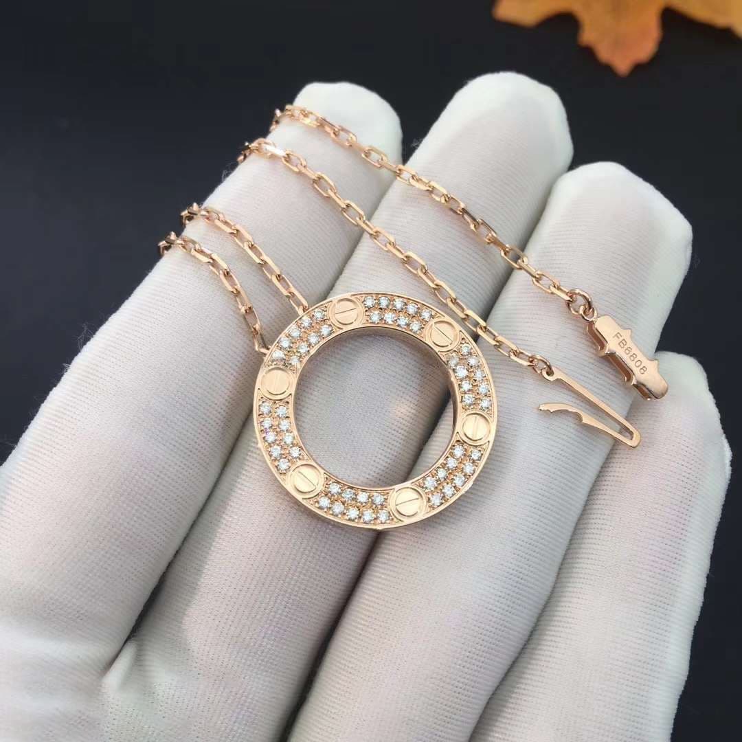 Колье Cartier с бриллиантами 0,3ct 3