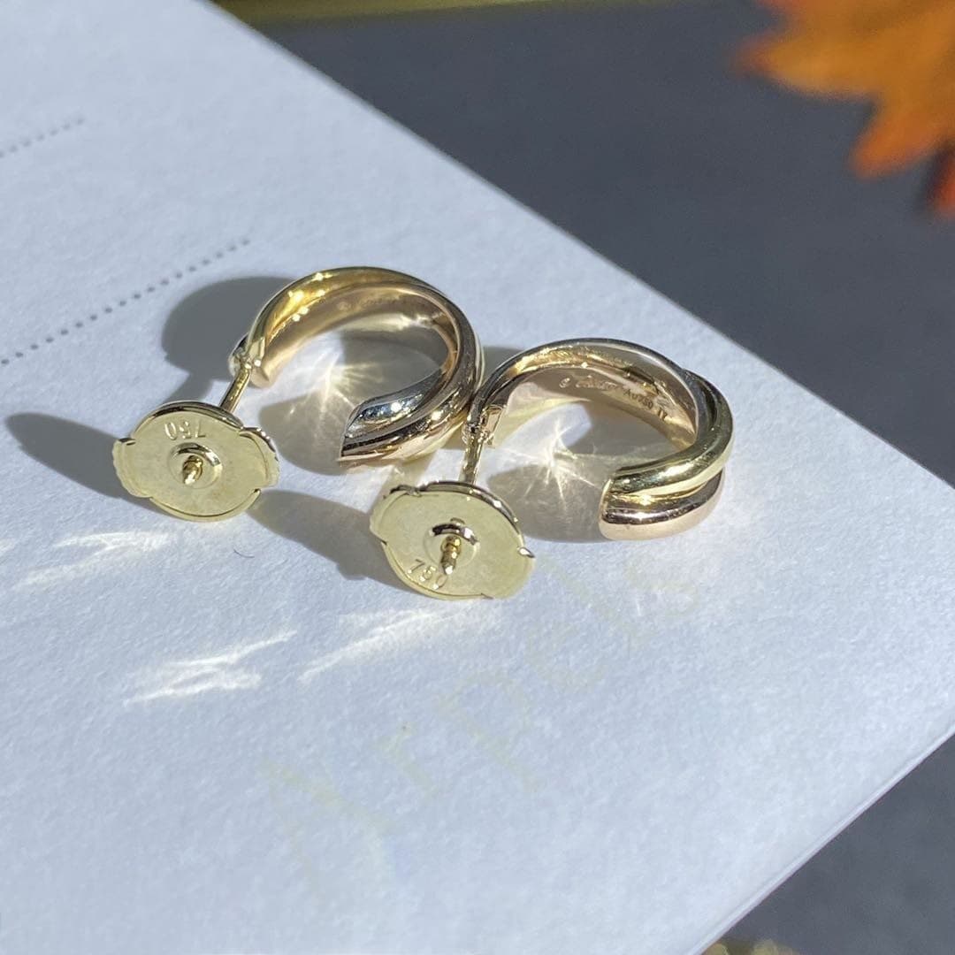 Серьги Cartier из золота