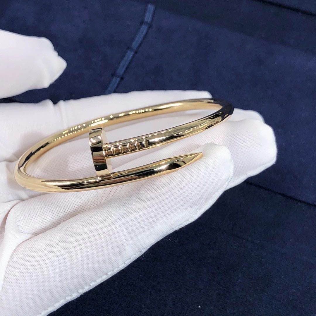 Браслет Cartier Juste un Clou классическая модель желтое золото 1