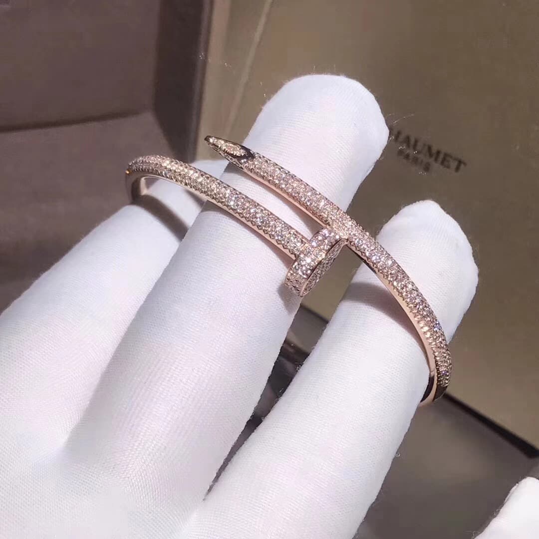 Браслет Cartier Juste un Clou из розового золота 2,17ct 1