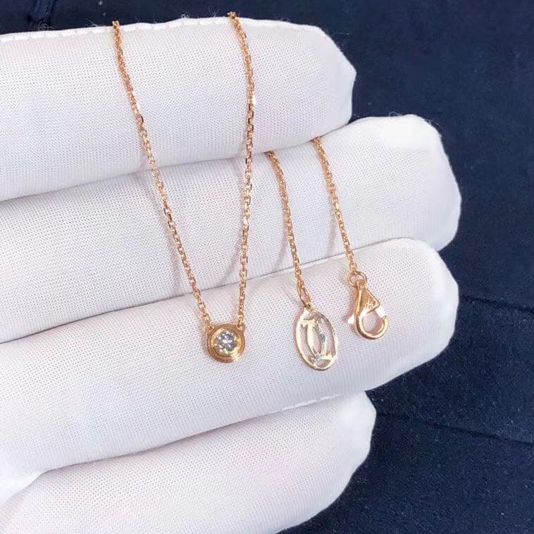 Подвеска Cartier D'AMOUR розовое золото 4