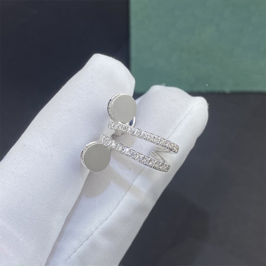 Серьги Cartier из золота с бриллиантами 0,61ct