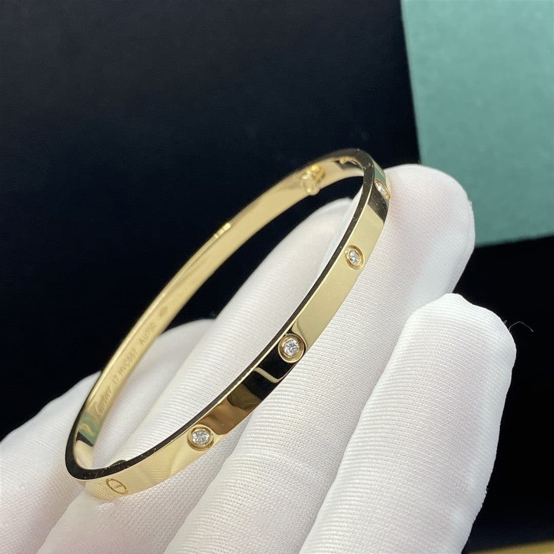 Браслет Cartier Love, 10 бриллиантов 2