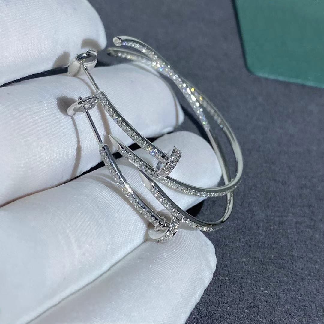Серьги Cartier Juste Un Clou, 1,17ct 2