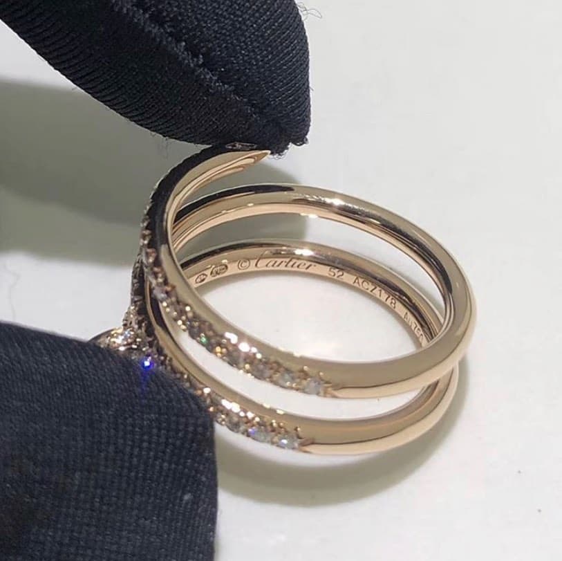 Кольцо Cartier Juste un Clou 0,59 ct