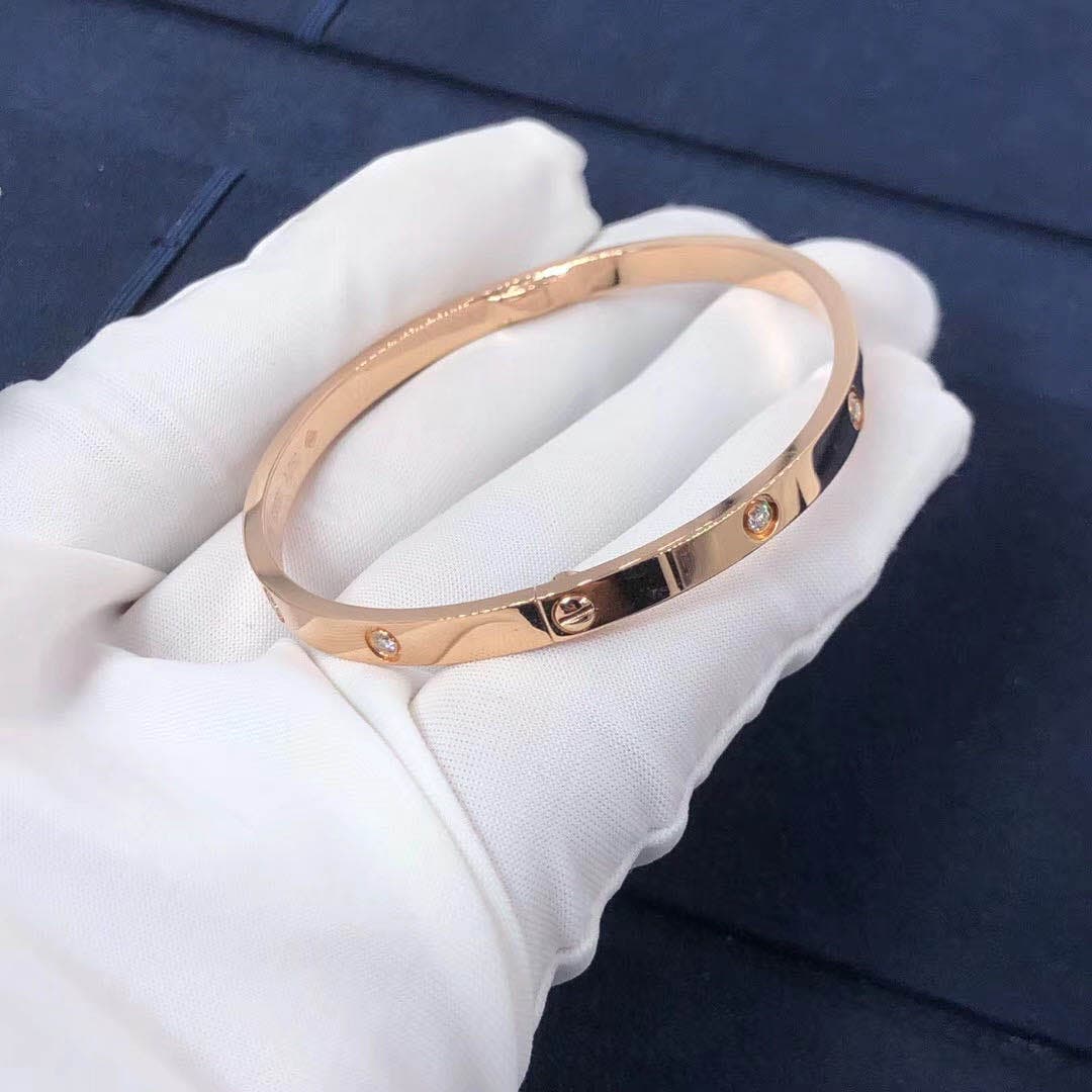 Браслет Cartier Love, 0,21ct 1