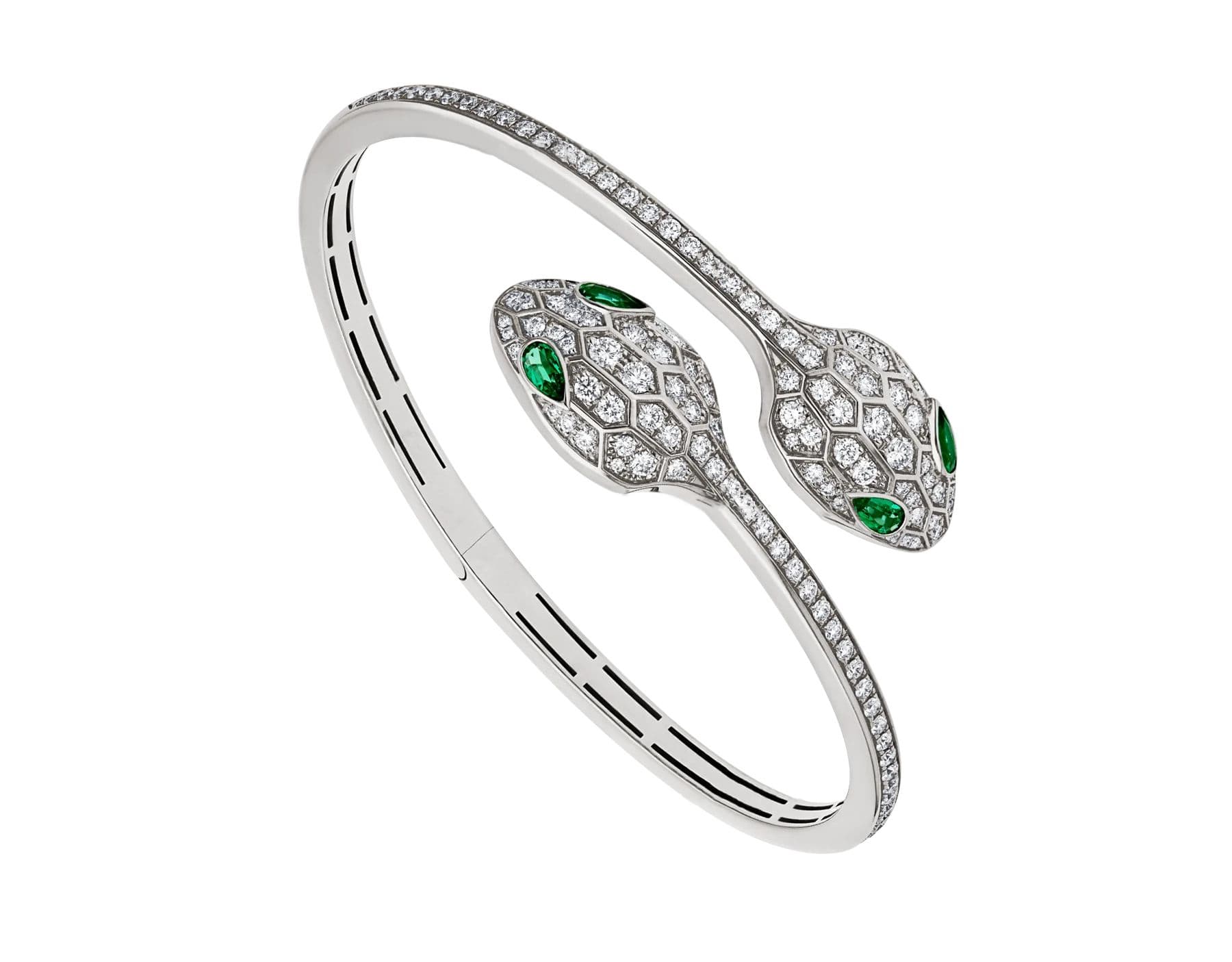 Браслет Bvlgari Serpenti, белое золото 1